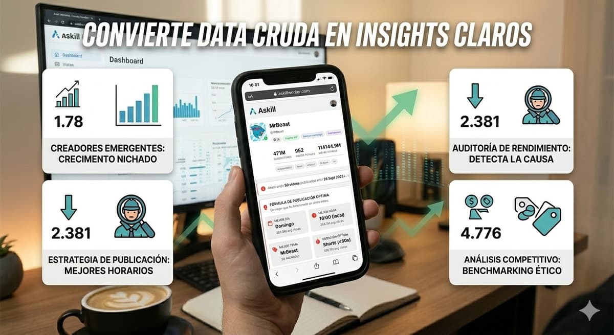 Análisis de canal de YouTube