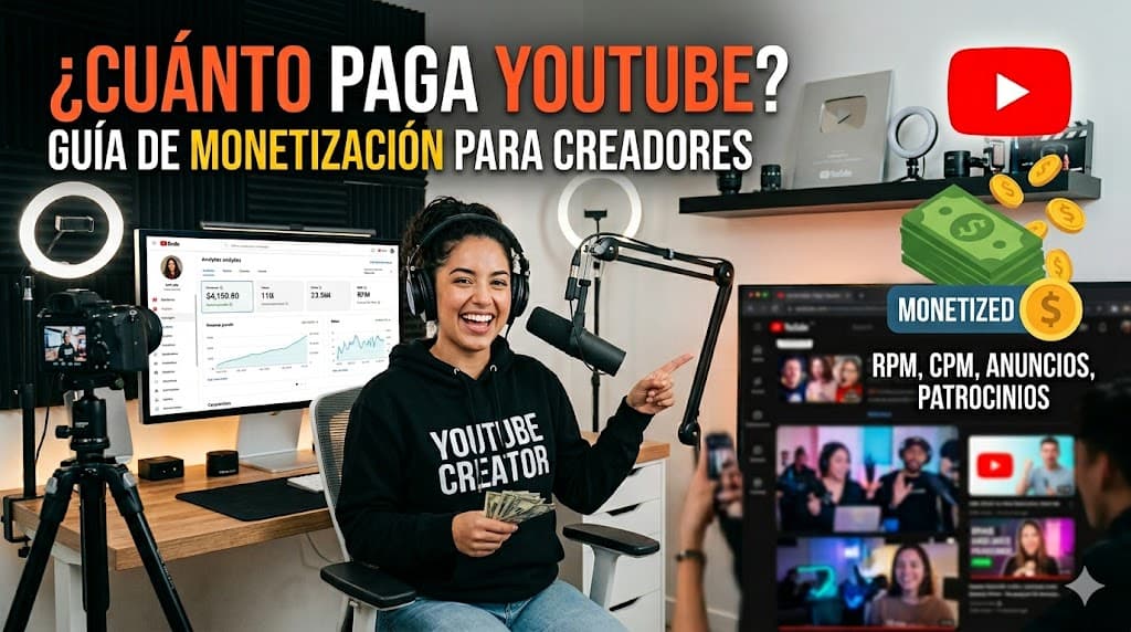 ¿Cuánto Paga YouTube? Guía de Monetización para Creadores